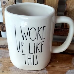 Rae Dunn I WOKE UP LIKE THIS Mug
